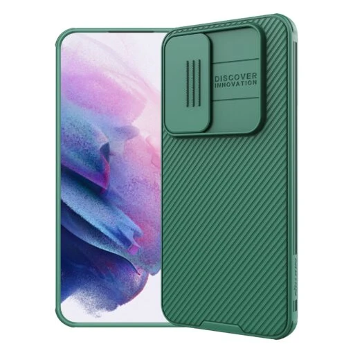 Nillkin CamShield Pro Lens Protector Case Cover For Samsung Galaxy S24 FE - Green