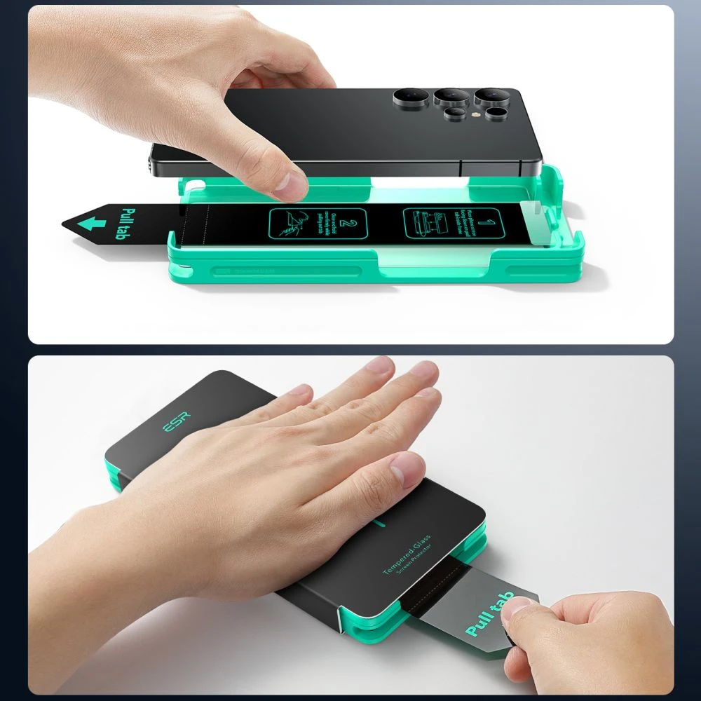 ESR 2-Pack Tempered Glass Screen Protector For Samsung Galaxy S25 Ultra - Image 3