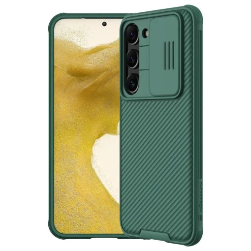 Nillkin CamShield Pro Camera Lens Protector Case Cover For Samsung Galaxy S23 - Deep Green