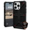 Urban Armor Gear (UAG) Monarch Tough Rugged Case For Apple IPhone 14 Pro - KEVLAR Black