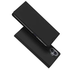 DUX DUCIS Skin Pro Faux Leather Wallet Flip Case For Samsung Galaxy A06 - Black
