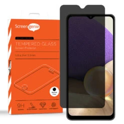 Screen Genie Privacy Tempered Glass Screen Protector For Samsung Galaxy A23 & 5G