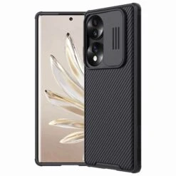 Nillkin CamShield Pro Lens Protector Case Cover For Huawei Honor 70 - Black