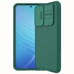 Nillkin CamShield Pro Lens Protector Case For Samsung Galaxy S22+ Plus 5G - Deep Green