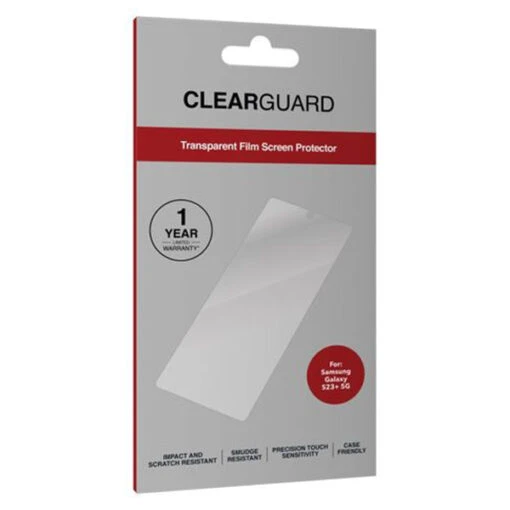 2 X ZAGG ClearGuard Film Screen Protector For Samsung Galaxy S23+ Plus