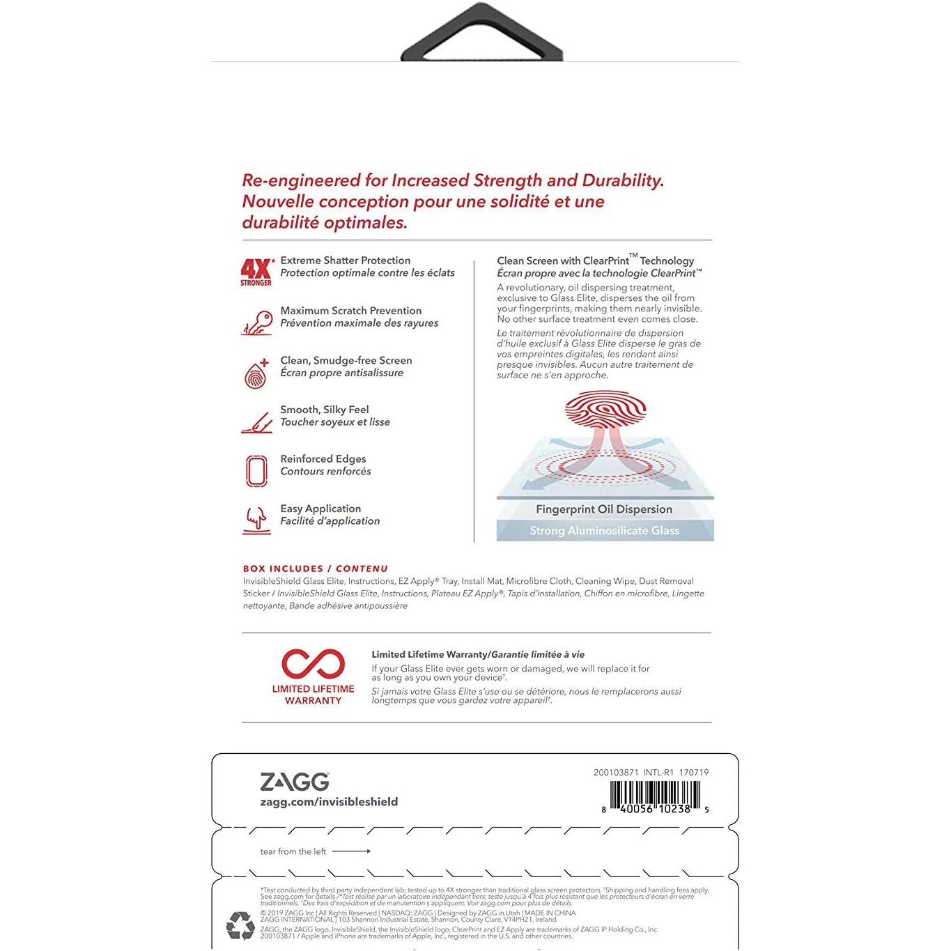 ZAGG Invisible Shield Glass Elite Screen Protector For Apple IPhone 11 / XR - Image 4