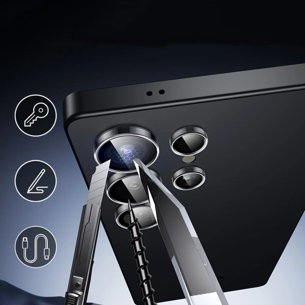 Ringke Armorite Camera Lens Protector For Samsung Galaxy S25 Ultra - Clear - Image 5