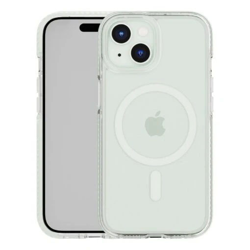 Tech21 EvoCrystal Magsafe Tough Clear Case Cover For Apple IPhone 15 - Green