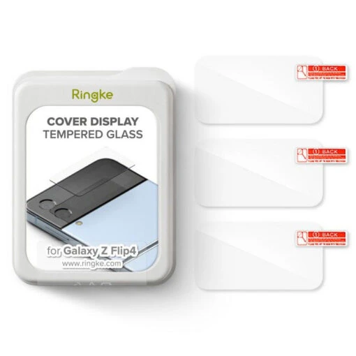 Ringke ID Glass Tempered Screen Protector For Samsung Galaxy Z Flip4 5G - Rear Screen