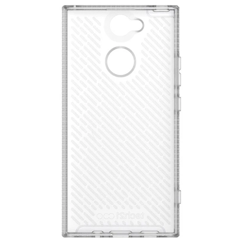 Tech21 Evo Shell Slim Flexi Rear Case Cover For Sony Xperia XA2, Clear Transparent - Image 3
