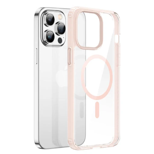 DUX DUCIS Clin2 Clear Tough With MagSafe Case For Apple IPhone 14 Pro Max - Pink