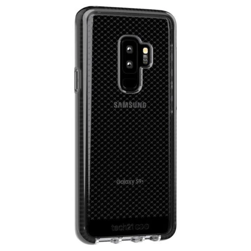 Tech21 EvoCheck Tough Rear Case Cover For Samsung Galaxy S9+ Plus - Smokey Black