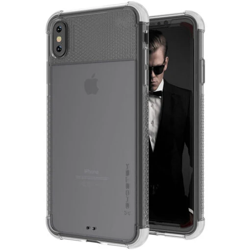 Ghostek COVERT2 Tough Clear Silicone Case Cover For Apple IPhone XS Max - White