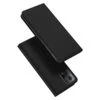DUX DUCIS Skin Pro Faux Leather Wallet Case For Motorola Moto Edge 30 Fusion - Black