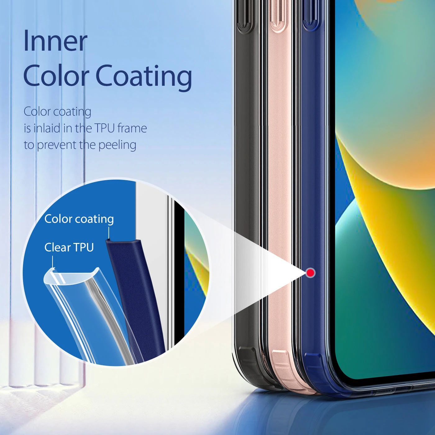 DUX DUCIS Clin2 Clear Tough With MagSafe Case For Apple IPhone 14 Pro - Blue - Image 8