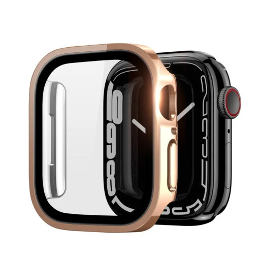 DUX DUCIS Hamo Hard PC Case For Apple Watch Series 4 / 5 / 6 - 44MM - Rose Gold