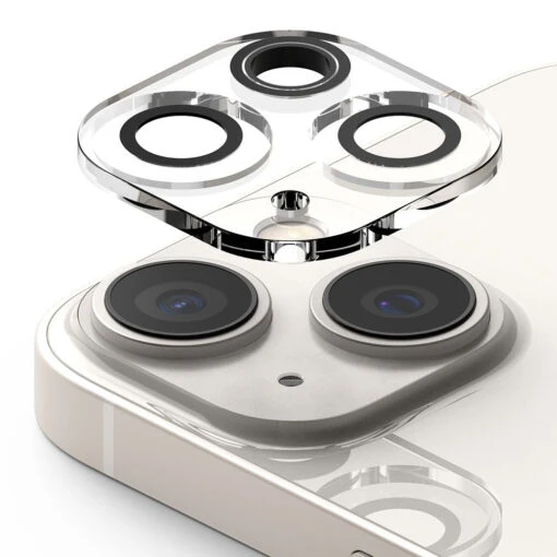 2 Pack, Ringke Camera Cover Style & Protect For Apple IPhone 13 / 14 & 14 Plus, Clear