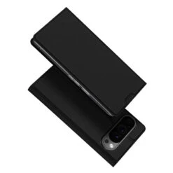 DUX DUCIS Skin Pro Faux Leather Wallet Flip Case For Google Pixel 9 Pro XL - Black