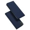 DUX DUCIS Skin Pro Faux Leather Wallet Flip Case For Nokia C2 2nd Edition (2E) - Blue