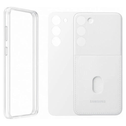 Official Frame Case Cover For Samsung Galaxy S23+ (Plus) - White