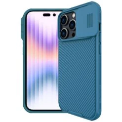Nillkin CamShield Pro MagSafe Lens Protector Case For IPhone 14 Pro Max - Blue