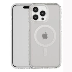 Tech21 EvoCrystal Magsafe Tough Clear Case Cover For Apple IPhone 15 Pro Max - White