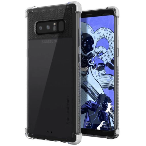 Ghostek Covert 2 Clear Protective Case Cover For Samsung Galaxy Note 8 - White