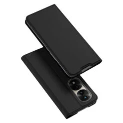 DUX DUCIS Skin Pro Wallet Flip Case For Huawei Honor 70 Pro / Pro Plus - Black