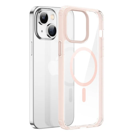 DUX DUCIS Clin2 Clear Tough With MagSafe Case For Apple IPhone 14 & 13 - Pink