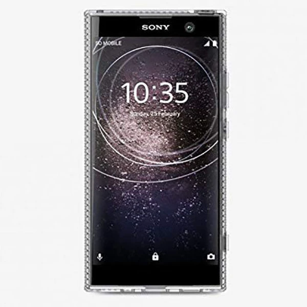 Tech21 Evo Shell Slim Flexi Rear Case Cover For Sony Xperia XA2, Clear Transparent - Image 5